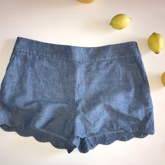 {LOFT} Riviera Shorts Chambray, 8 - Picture 3 of 7